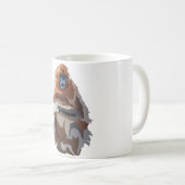 G ist für Golden Snub Nosed Monkey Kaffeetasse (VorderseiteRechts)