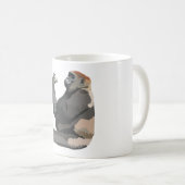 G ist für Gorilla Female Kaffeetasse (VorderseiteRechts)