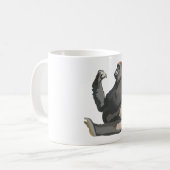 G ist für Gorilla Female Kaffeetasse (Vorderseite Links)