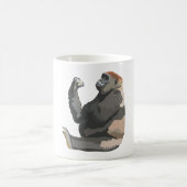 G ist für Gorilla Female Kaffeetasse (Mittel)