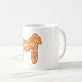 G ist für Gorilla Kaffeetasse (VorderseiteRechts)