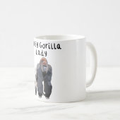 G ist für Gorilla Kaffeetasse (VorderseiteRechts)