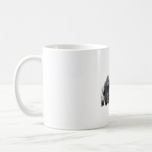 G ist für Gorilla Kaffeetasse (Links)