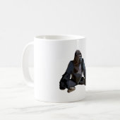 G ist für Gorilla Kaffeetasse (Vorderseite Links)