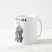 G ist für Gorilla Kaffeetasse (VorderseiteRechts)