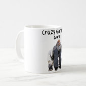 G ist für Gorilla Kaffeetasse (Vorderseite Links)