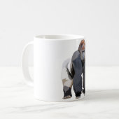 G ist für Gorilla Kaffeetasse (Vorderseite Links)