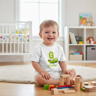 G ist für Grasshopper Kindershirt Kleinkind T-shirt