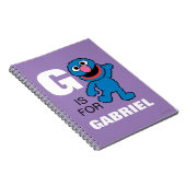 G ist für Grover | Name hinzufügen Notizblock (Rechte Seite)