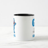 G ist für Grover | Name hinzufügen Tasse (Zentrum)