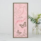 G ist für Mädchen-Menü-Karte 2 Menükarte (Stehend Vorderseite)