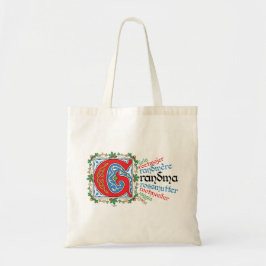 G ist für Oma Tote Bag Tragetasche