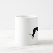 G ist für Windhund Kaffeetasse (Mittel)