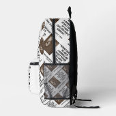 G.K. Chesterton Education Deadly Danger Seriously Bedruckter Rucksack (Rechts)