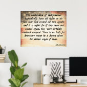 G.K. Chesterton God Equality Poster (Heimbüro)