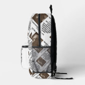 G.K. Chesterton Great Scheme Experiment of Seing Bedruckter Rucksack (Rechts)