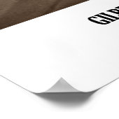 G.K. Chesterton Great Scheme Experiment of Seing Poster (Ecke)