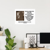 G.K. Chesterton Great Scheme Experiment of Seing Poster (Heimbüro)