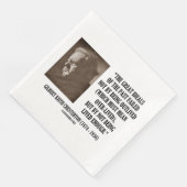 G.K. Chesterton große Ideale der Vergangenheit nic Serviette (Ecke)