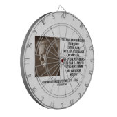 G.K. Chesterton großes Entwurf-Experiment des Dartscheibe (Vorderseite Links)