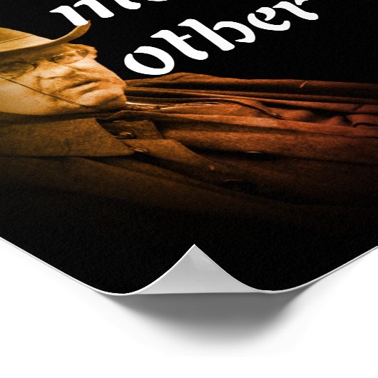 G.K. Chesterton Quote On Getting Enough Poster (Ecke)