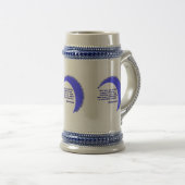 G. K. Chesterton Stormy Sea Bierglas (VorderseiteRechts)