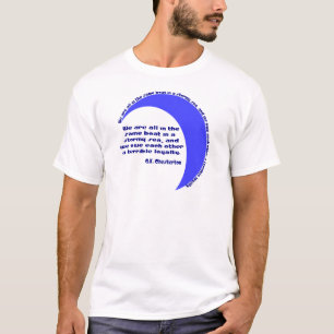 G. K. Chesterton Stormy Sea T-Shirt