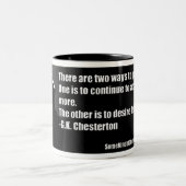 G.K. Chesterton Tasse (Mittel)