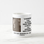 G.K. Chesterton Unannehmlichkeits-Abenteuer Kaffeetasse (Mittel)