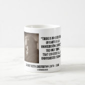 G.K. Chesterton uninteressantes abhängiges Kaffeetasse (Mittel)