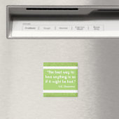 G.K. Chesterton Zitat Magnet (In Situ (Geschirrspüler))