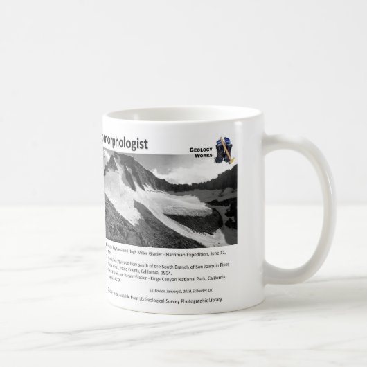 G K Gilbert I - Vorangehen mit Geomorphologist Kaffeetasse (Rechts)