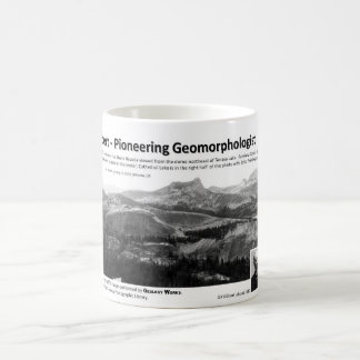 G K Gilbert III - Vorangehen mit Geomorphologist Kaffeetasse