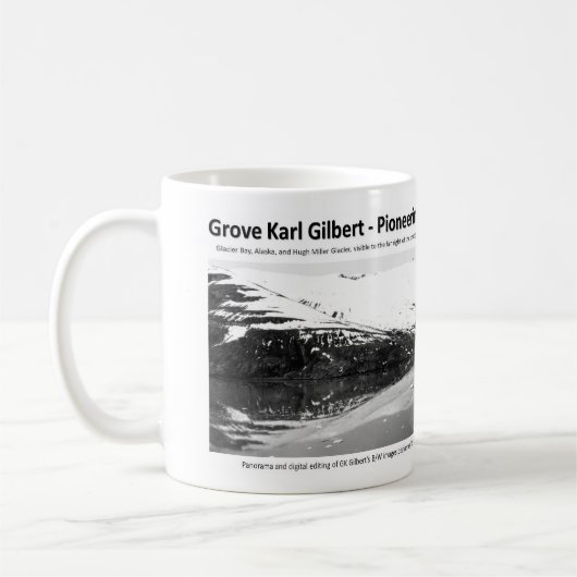 G K Gilbert IV - Vorangehen mit Geomorphologist Kaffeetasse (Links)