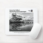 G K Gilbert IV - Vorangehen mit Geomorphologist Mousepad (Mit Mouse)