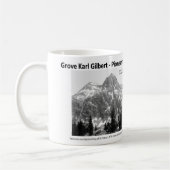 G K Gilbert VI - Vorangehen mit Geomorphologist Kaffeetasse (Links)