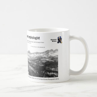 G K Gilbert VI - Vorangehen mit Geomorphologist Kaffeetasse