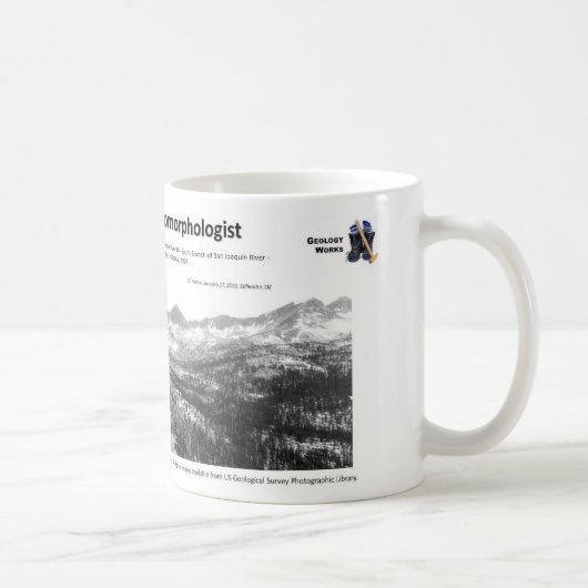 G K Gilbert VI - Vorangehen mit Geomorphologist Kaffeetasse (Rechts)