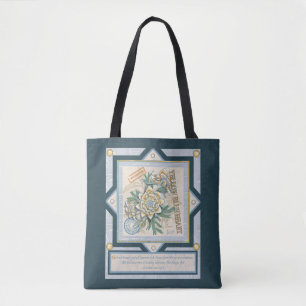 G Kreationen Bürogelbe Blume Tasche