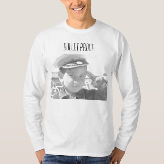 g, KUGEL-BEWEIS T-Shirt (Vorderseite)