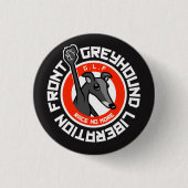 G.L.F (dunkel) Button (Vorderseite)