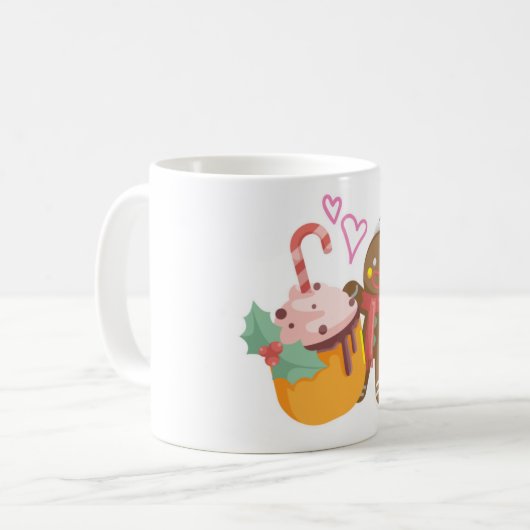 G Lebkuchenmann Kaffeetasse (Vorderseite Links)