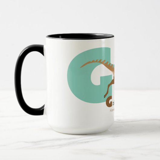 G like Gallimimus Mug Tasse (Links)