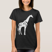 G-ma Giraffe Grandparents Day Safari Zoo Lover Gra T-Shirt (Vorderseite)