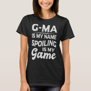 G-ma-Niedliches Grandma-Fun-Zitat T-Shirt