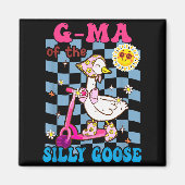 G Ma Of The Silly Goose First Birthday Family Matc Magnet (Vorne)