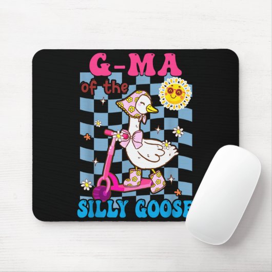 G Ma Of The Silly Goose First Birthday Family Matc Mousepad (Mit Mouse)