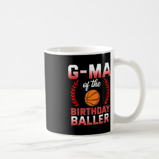 G-Ma vom Geburtstagskind Basketball Bday Celebrati Kaffeetasse