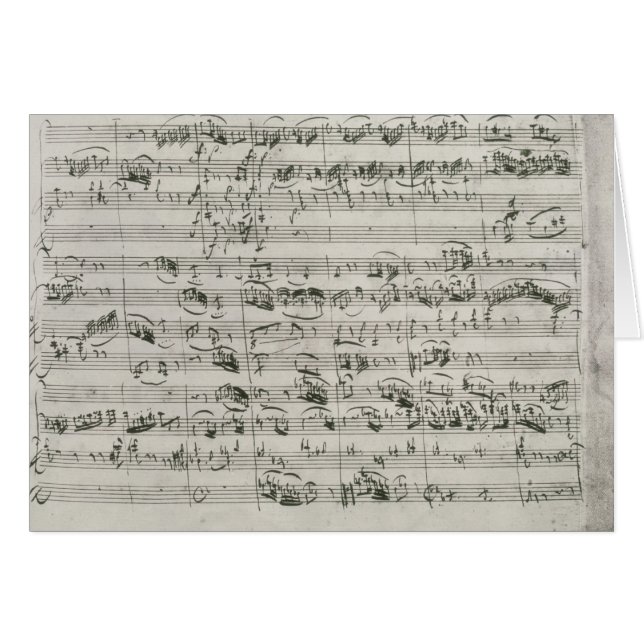 G-Major für Violine, Cembalo und Violoncello (Vorderseite (Horizontal))