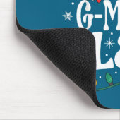 G-mama Claus Funny Xmas Christmas Grandma Holiday Mousepad (Ecke)